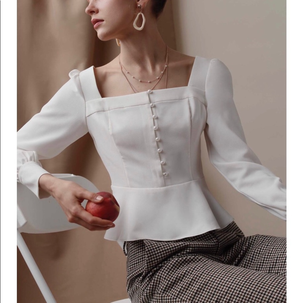 Petite Studio Blouse